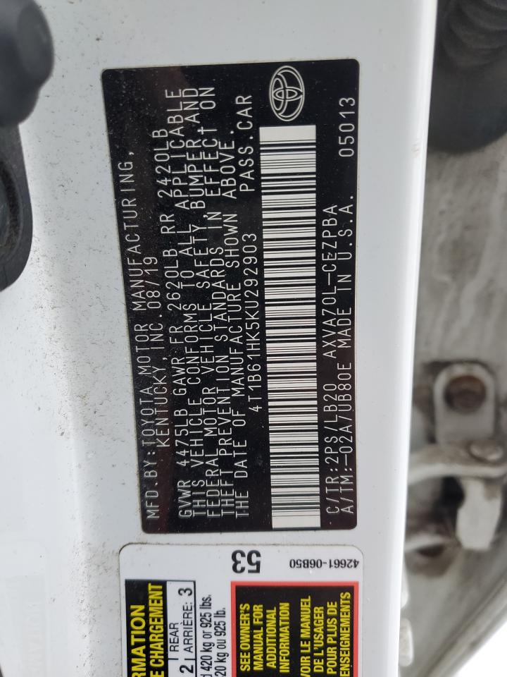 2019 Toyota Camry - Image 12