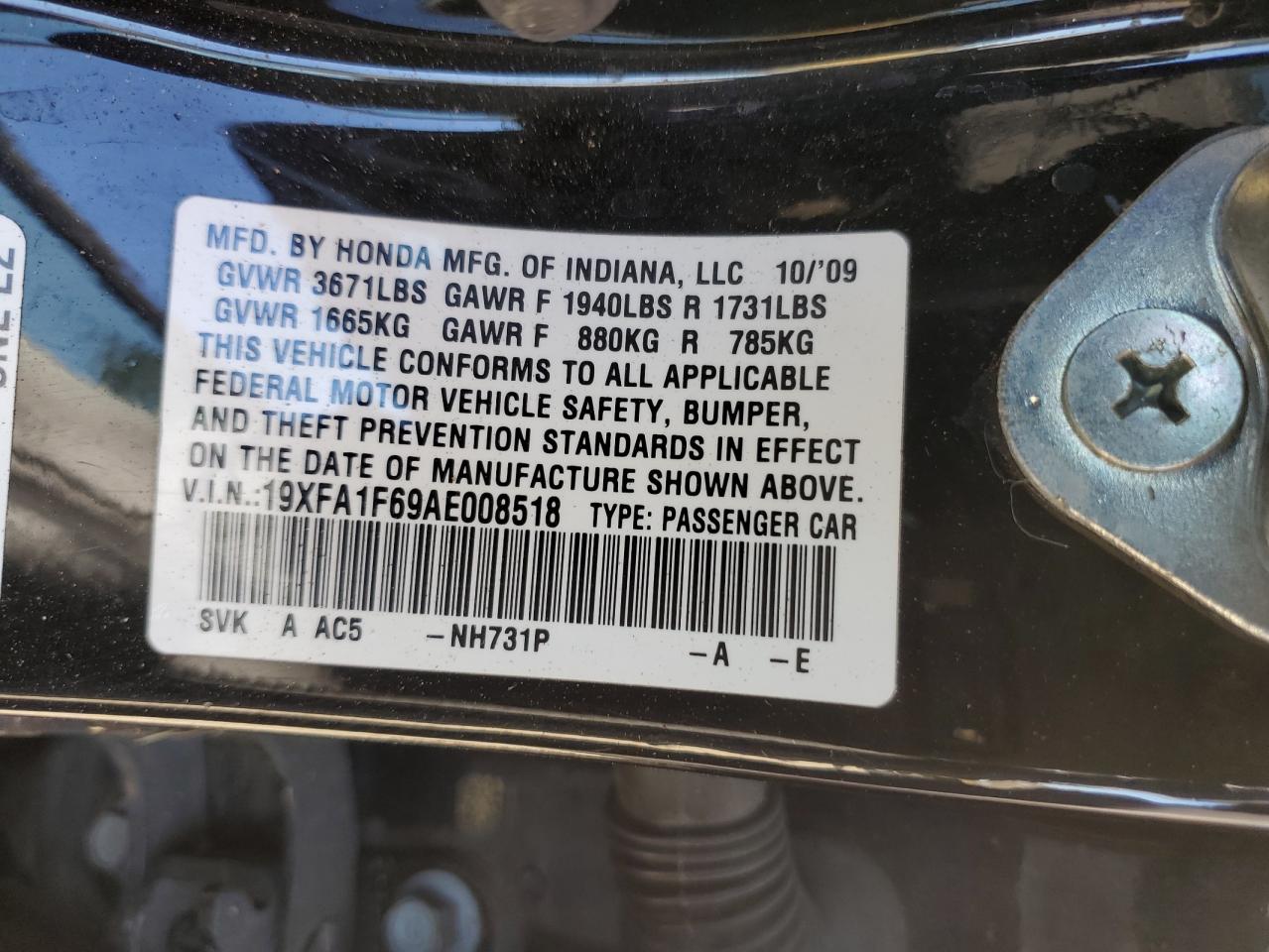2010 Honda Civic - Image 12