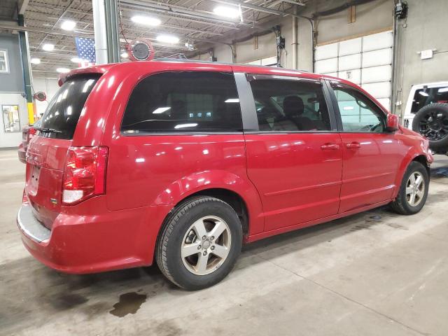  DODGE CARAVAN 2012 Czerwony