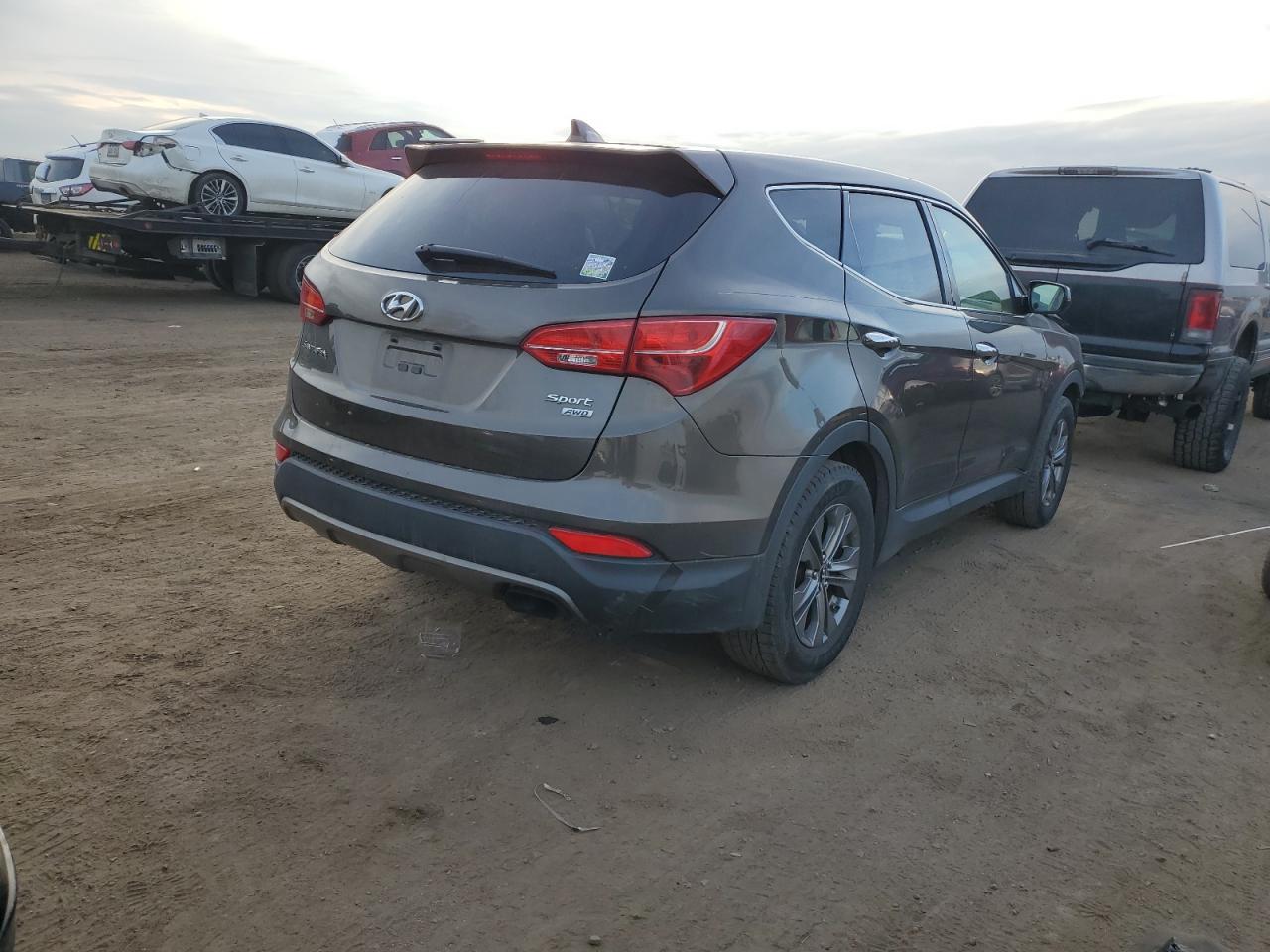 VIN 5XYZTDLBXEG194122 2014 HYUNDAI SANTA FE no.3