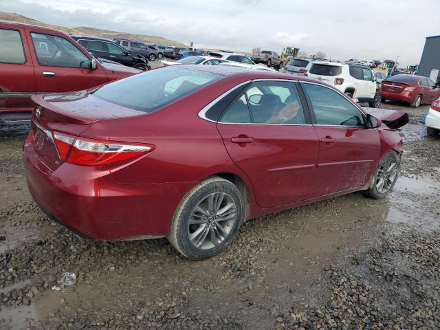  TOYOTA CAMRY 2015 Red