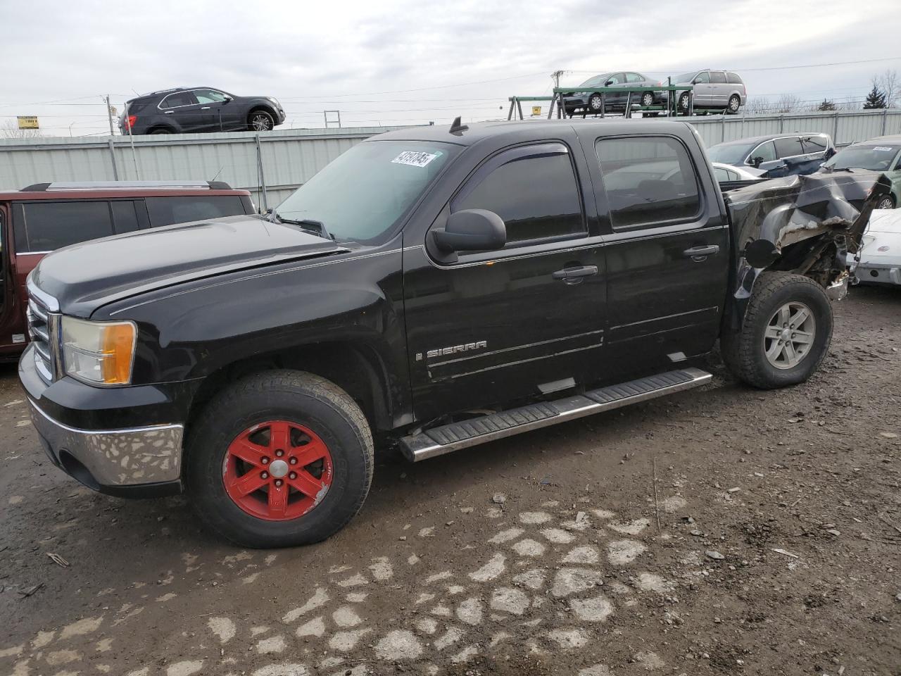 2007 Gmc New Sierra K1500 de vânzare în Dyer, IN - Rear End