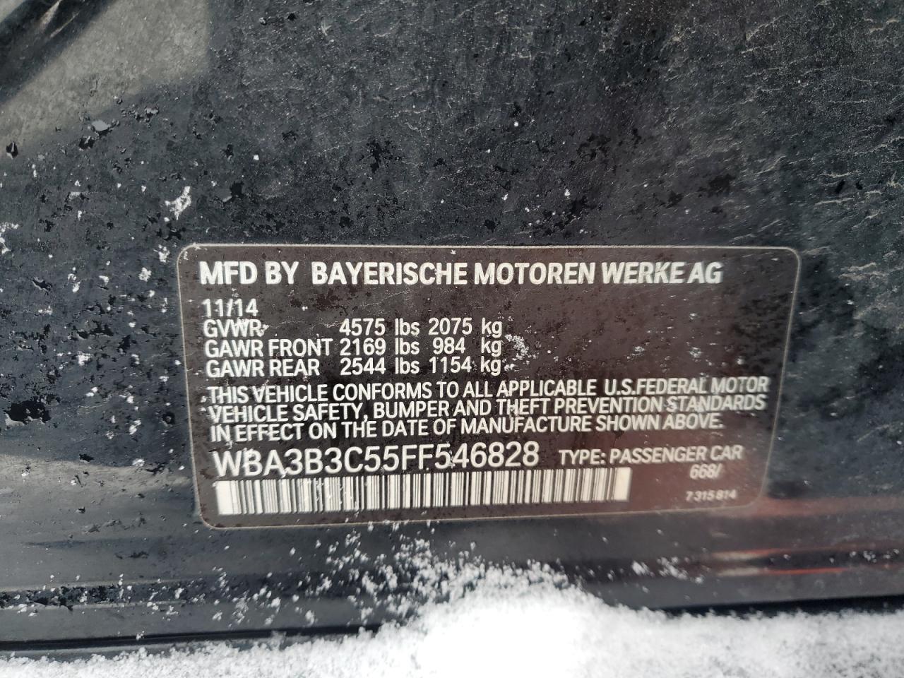 2015 BMW 3er - Image 12