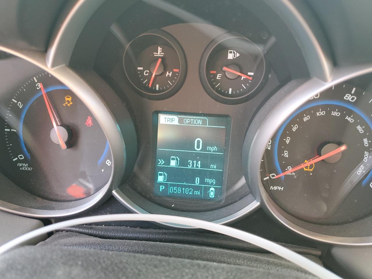 1G1PC5SH2G7207389 CHEVROLET CRUZE 2016