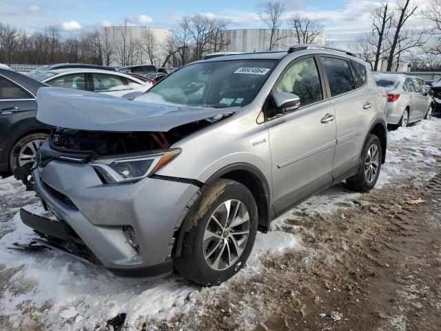  TOYOTA RAV4 2018 Серебристый