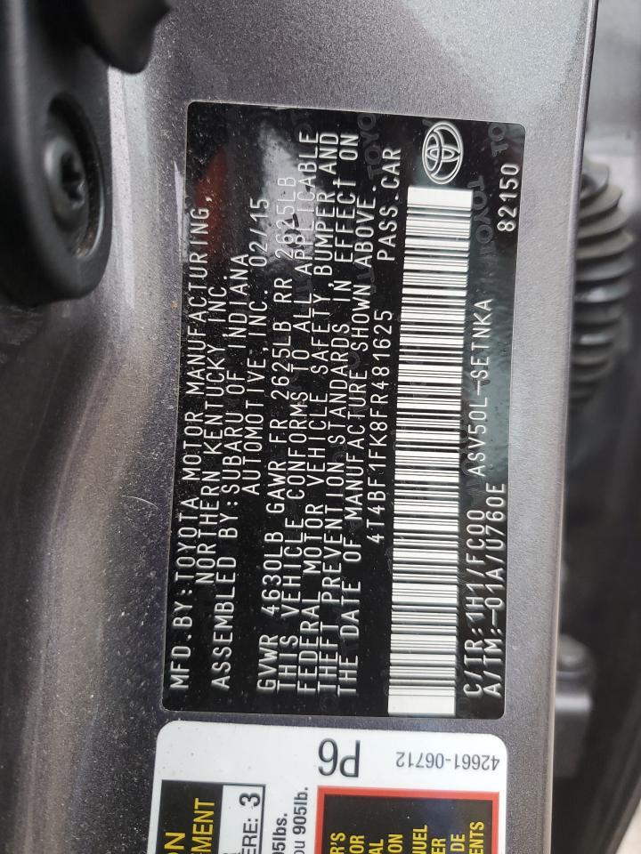2015 Toyota Camry - Image 13