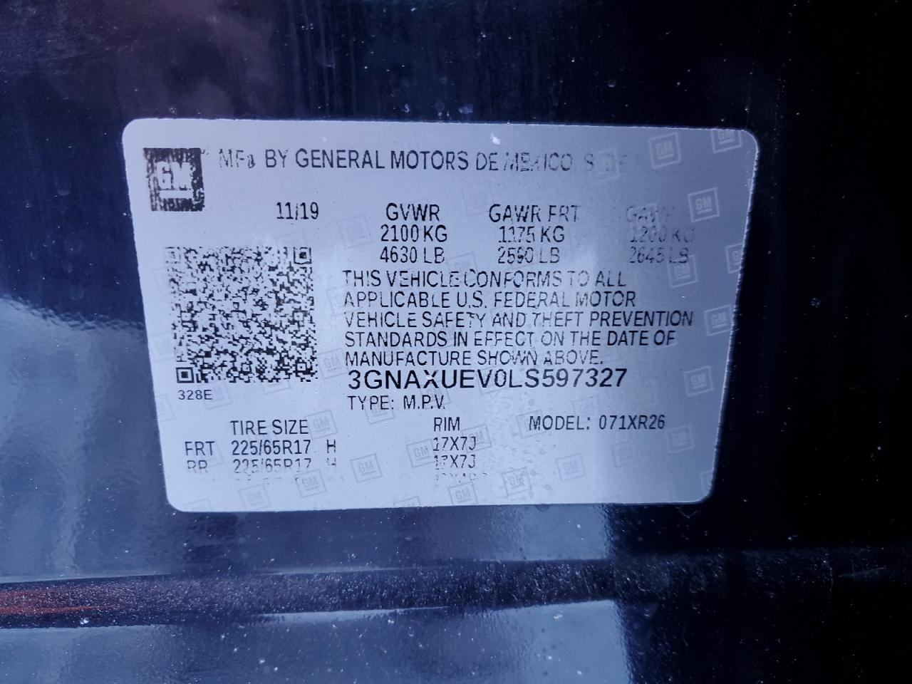 2020 Chevrolet Equinox - Image 13