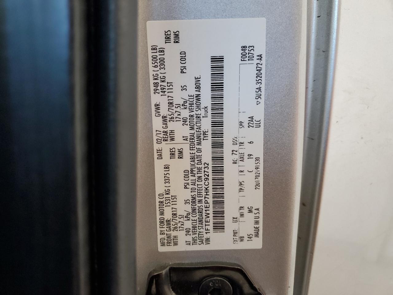2017 Ford F-150 - Image 14