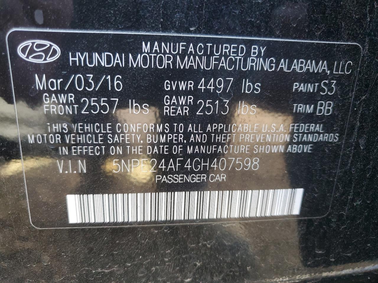 2016 Hyundai Sonata - Image 12