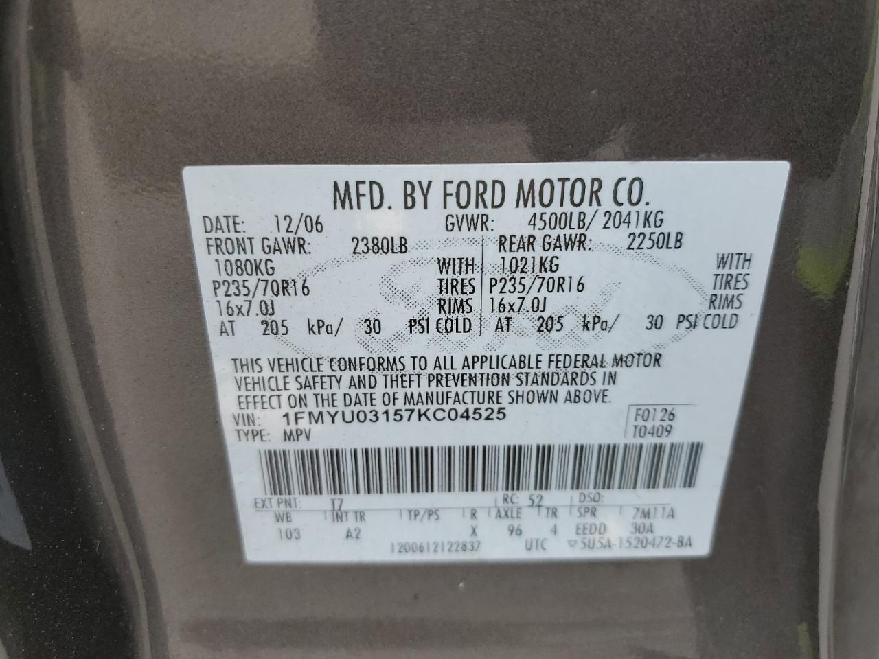 2007 Ford Escape - Image 15