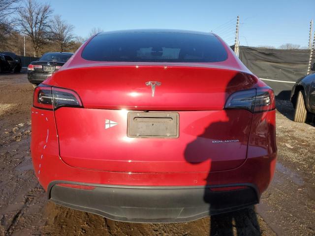  TESLA MODEL Y 2020 Красный