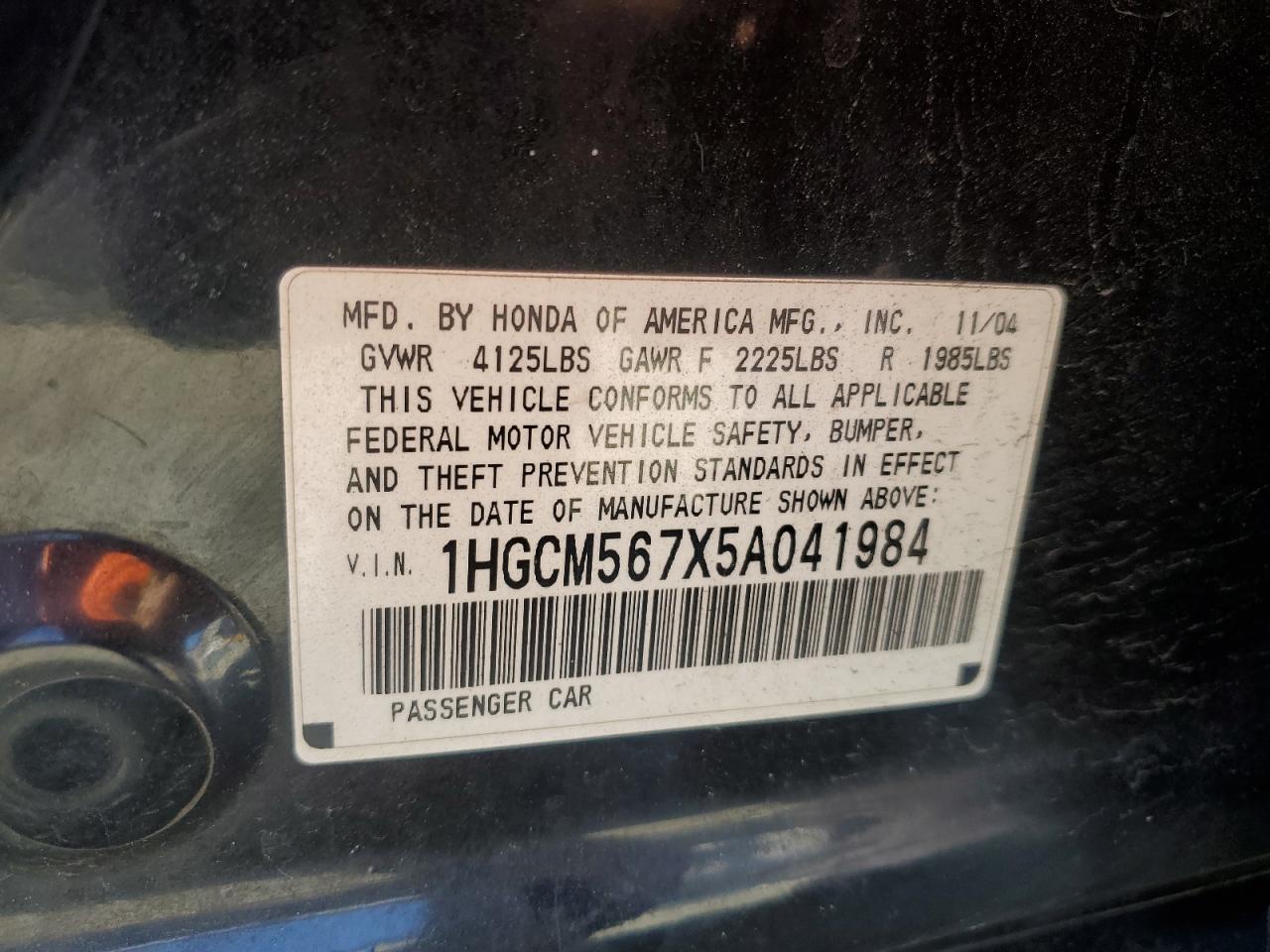 2005 Honda Accord - Image 14
