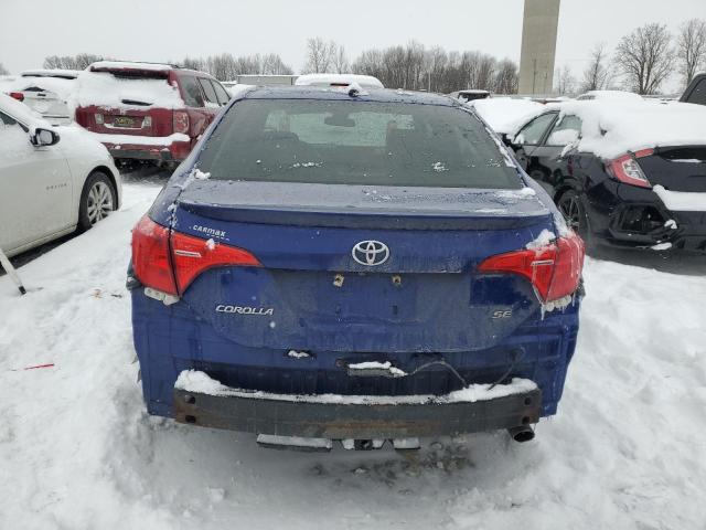  TOYOTA COROLLA 2017 Синий