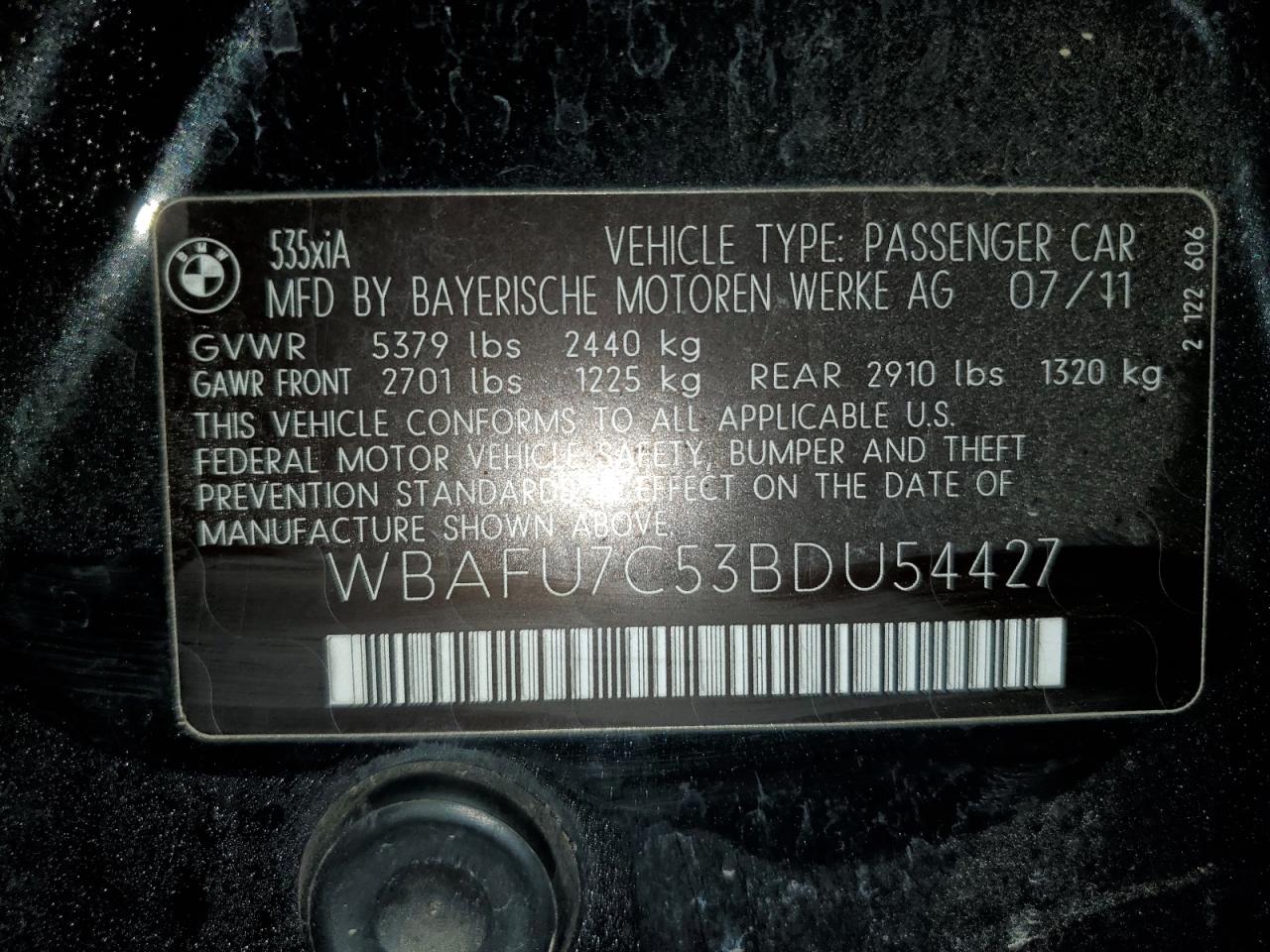 2011 BMW 5er - Image 12