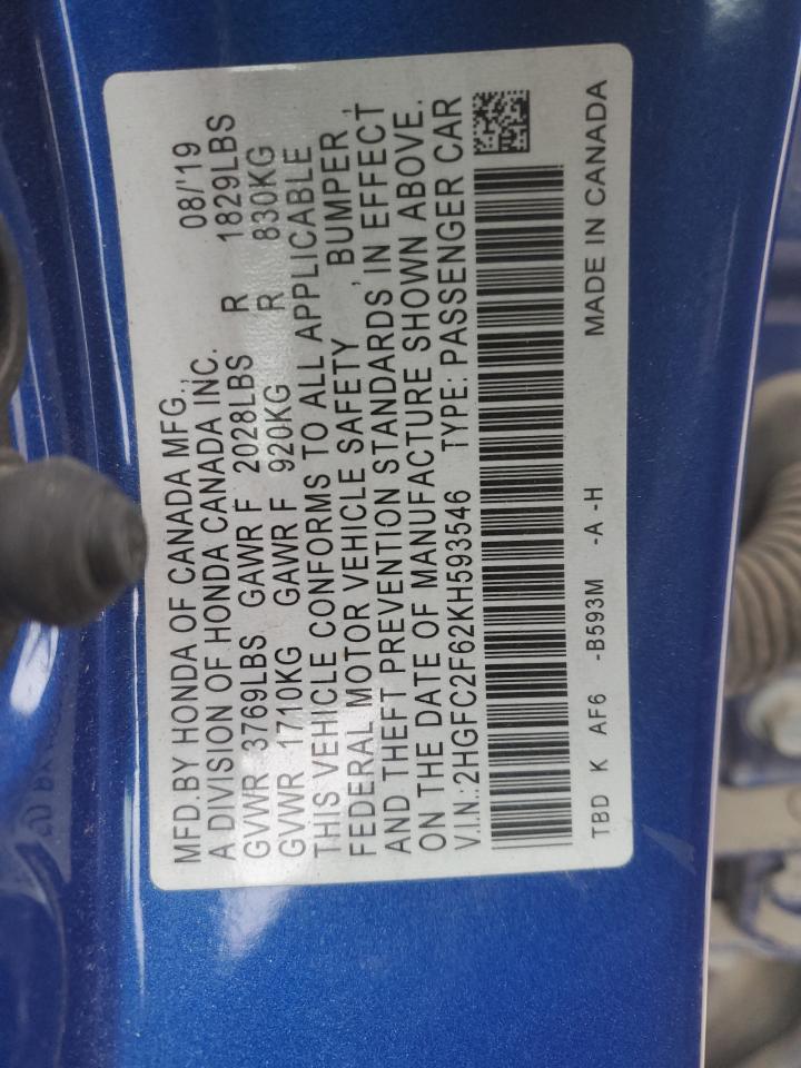 2019 Honda Civic - Image 12