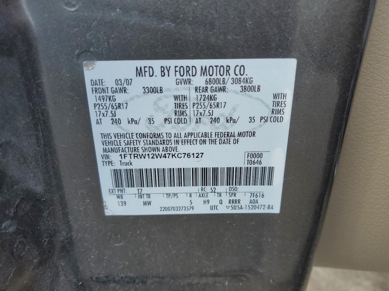 2007 Ford F-150 - Image 12