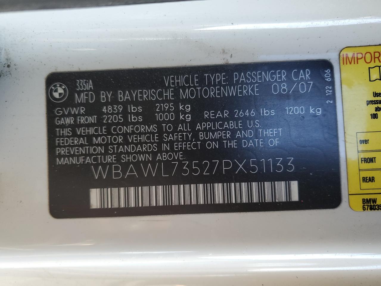 2007 BMW 3er - Image 12