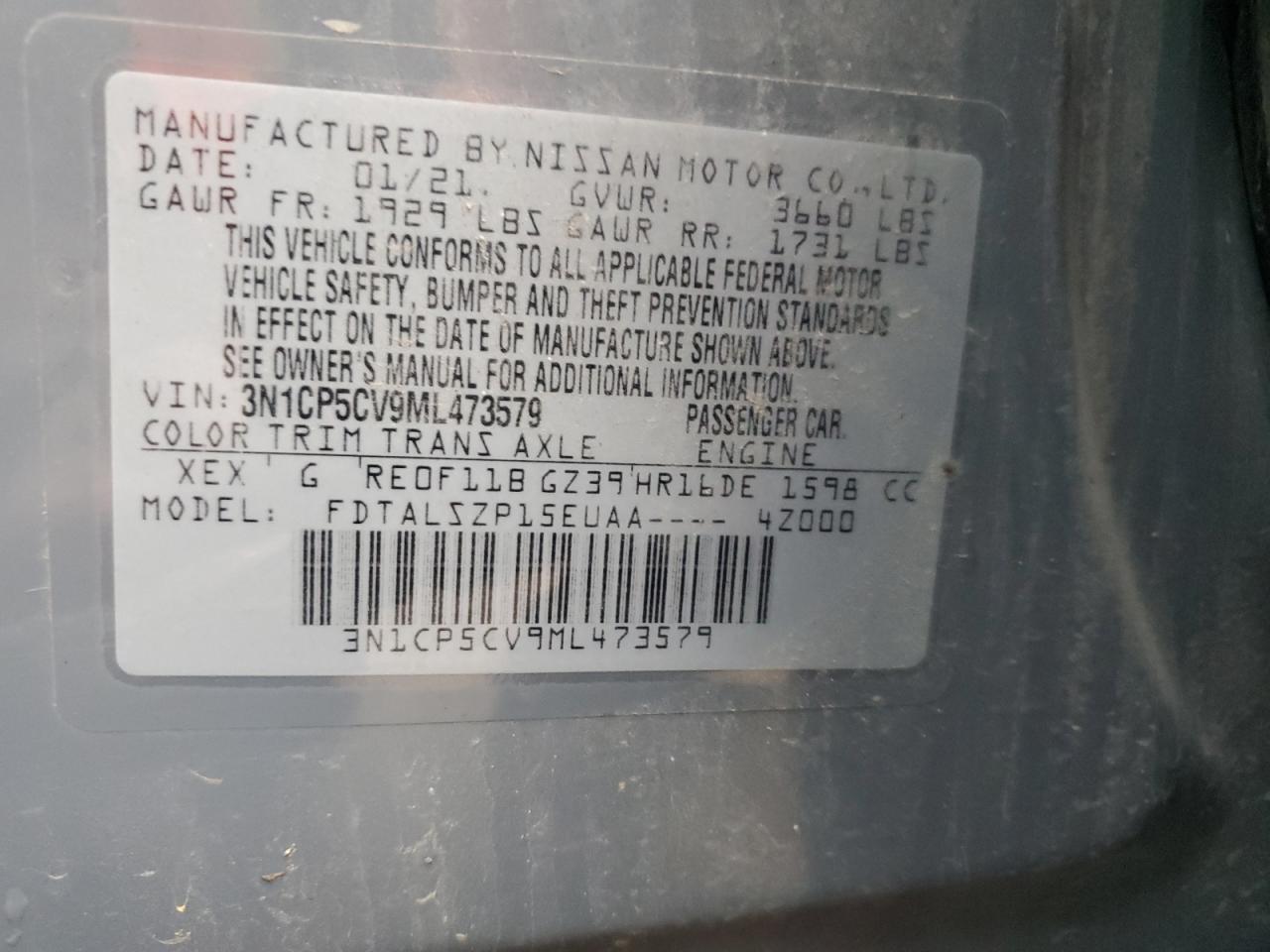 2021 Nissan Kicks - Image 13