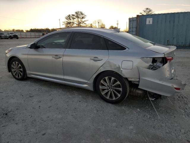  HYUNDAI SONATA 2015 Серебристый