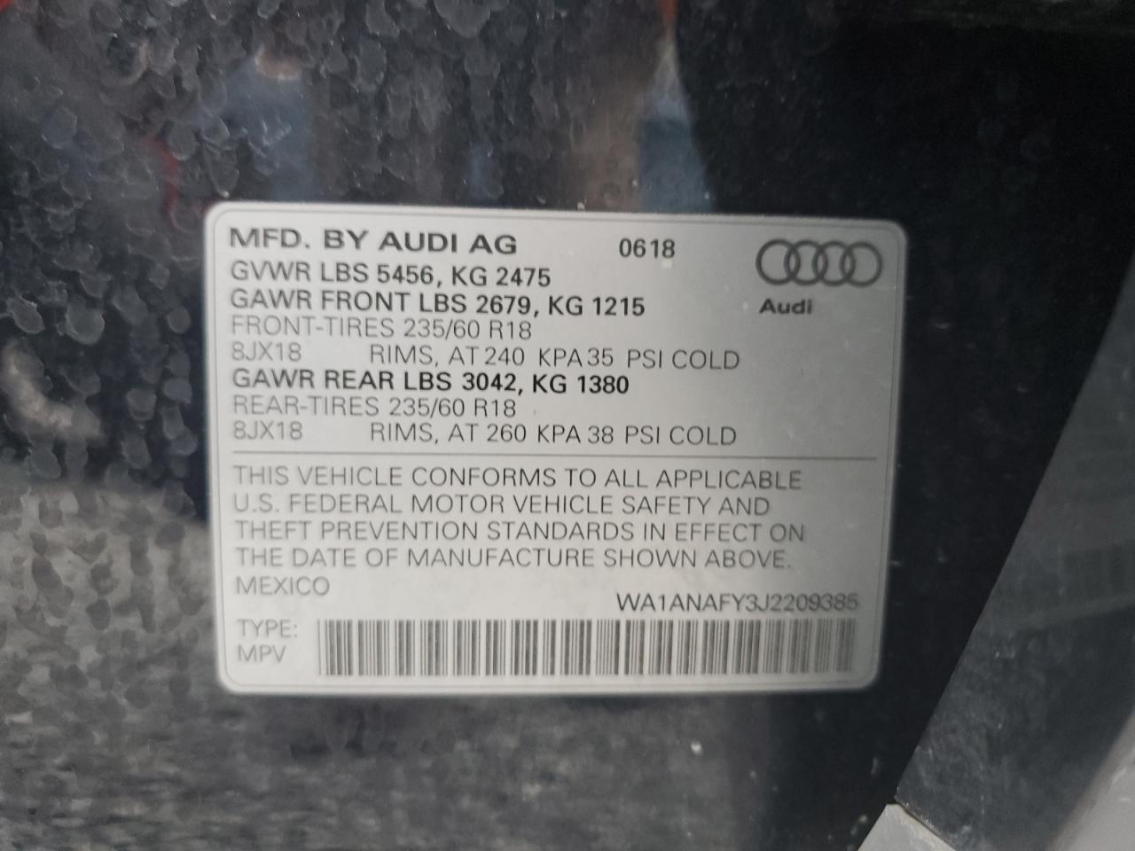 2018 Audi Q5 - Image 15