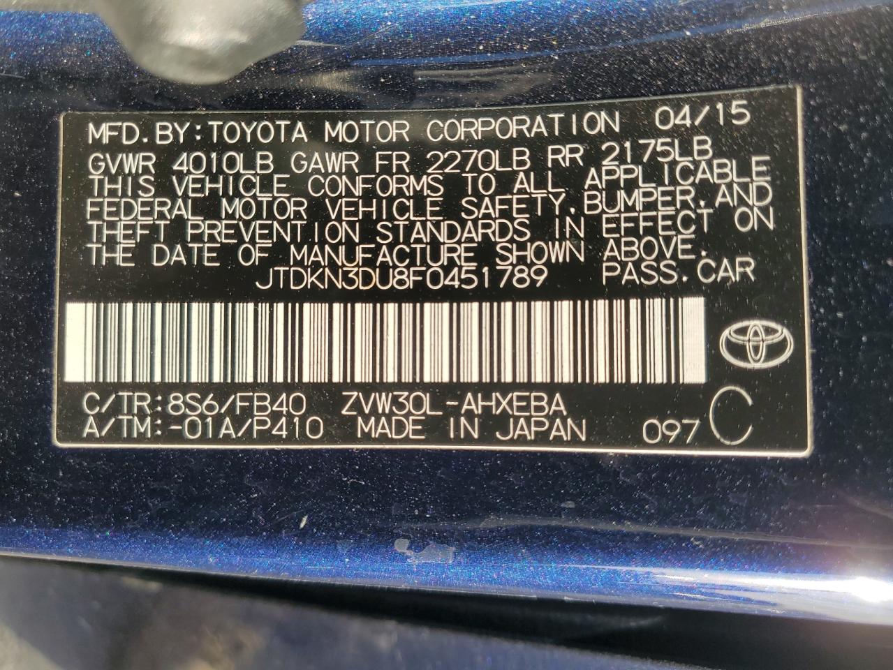 2015 Toyota Prius - Image 13