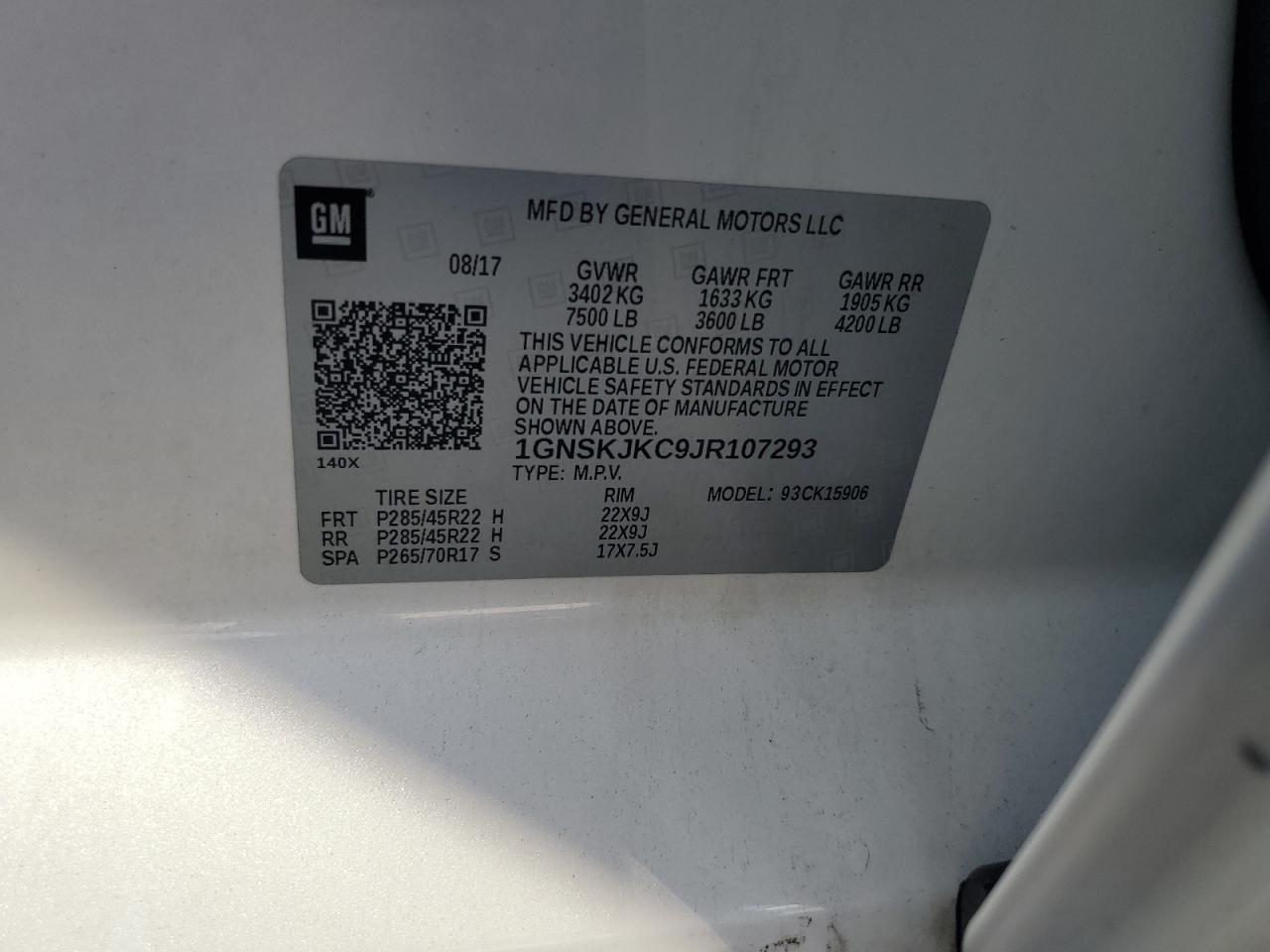 2018 Chevrolet Suburban - Image 13