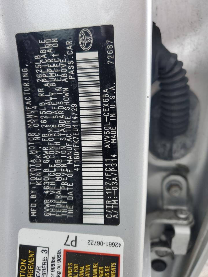 2014 Toyota Camry - Image 12