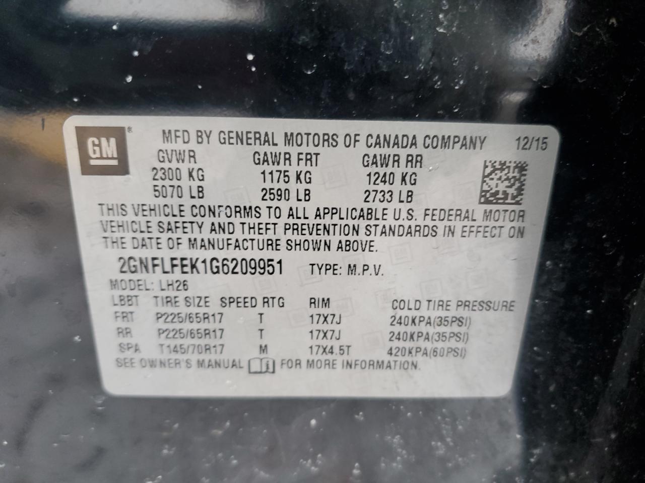 2016 Chevrolet Equinox - Image 15