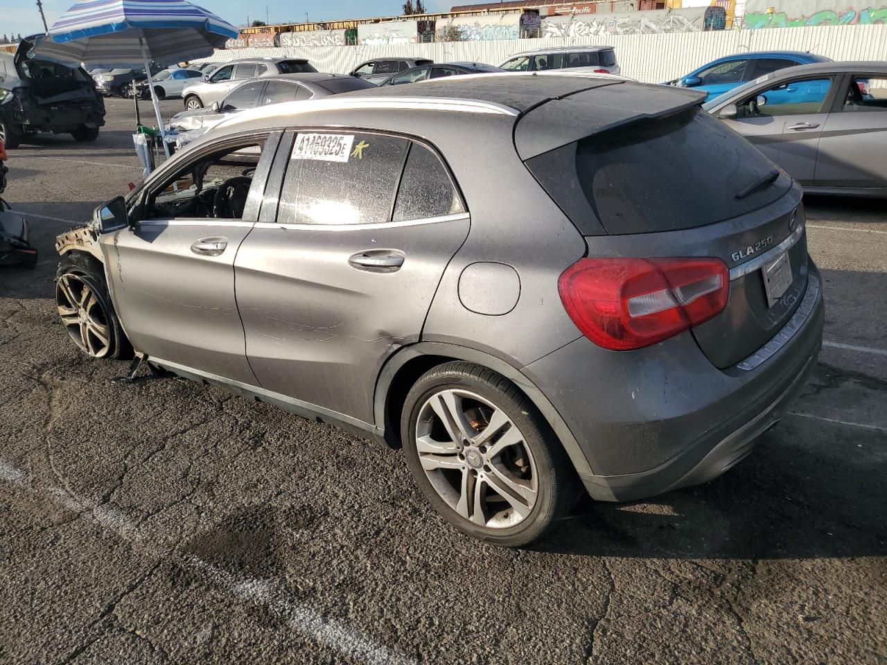 VIN WDCTG4EB3HJ288686 2017 MERCEDES-BENZ GLA-CLASS no.2