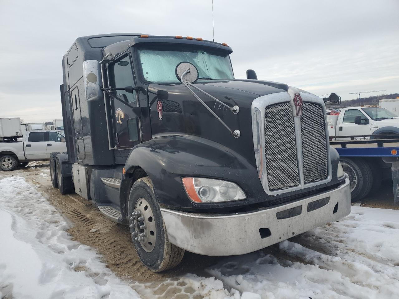 2010 Kenworth Construction T660 for Sale in Kansas City, KS - Burn - Interior