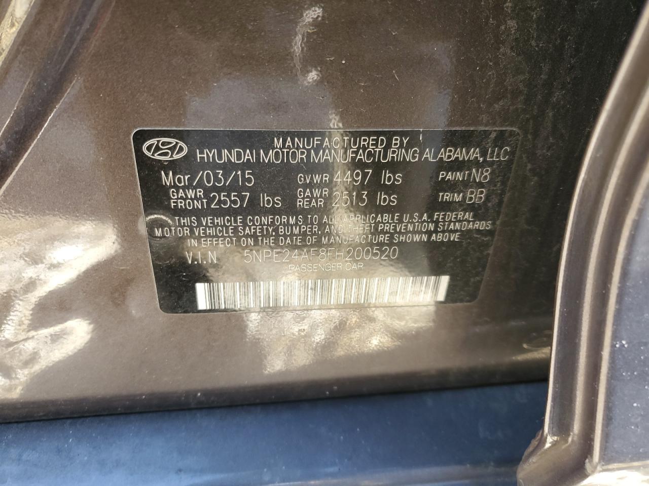 2015 Hyundai Sonata - Image 14