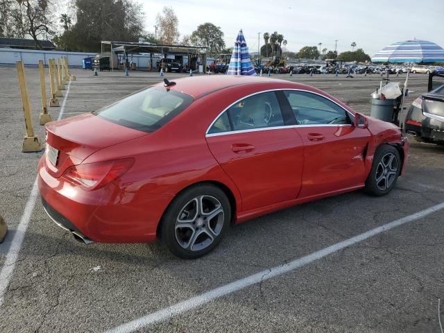  MERCEDES-BENZ CLA-CLASS 2014 Красный