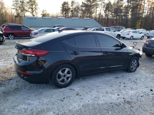  HYUNDAI ELANTRA 2018 Чорний