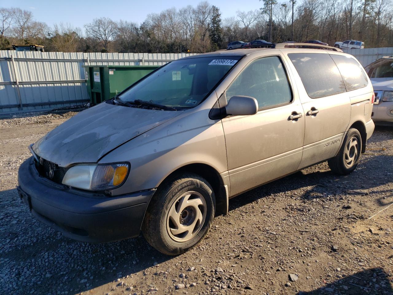 2002 Toyota Sienna Le იყიდება Augusta-ში, GA - Front End