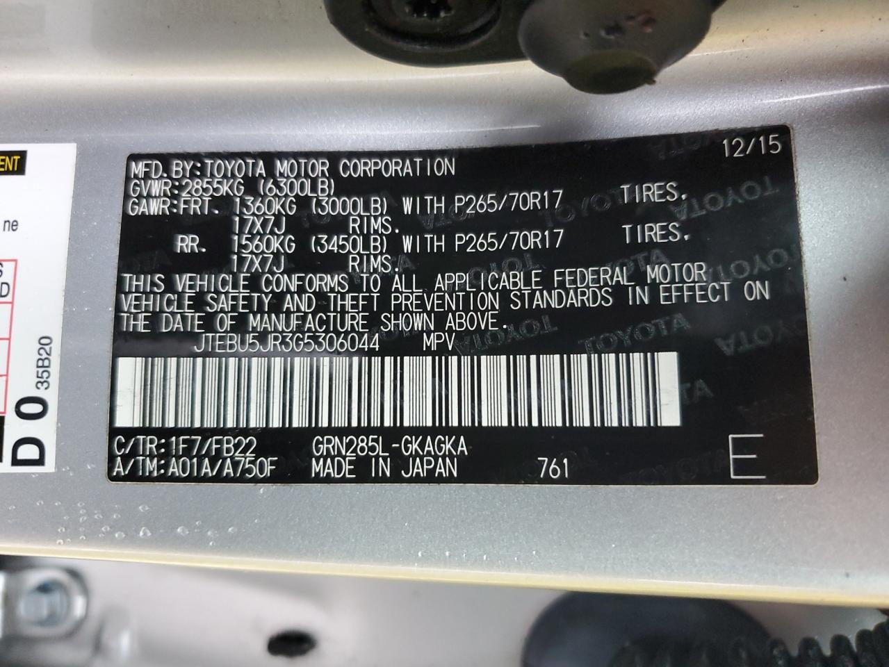 2016 Toyota 4Runner - Image 14