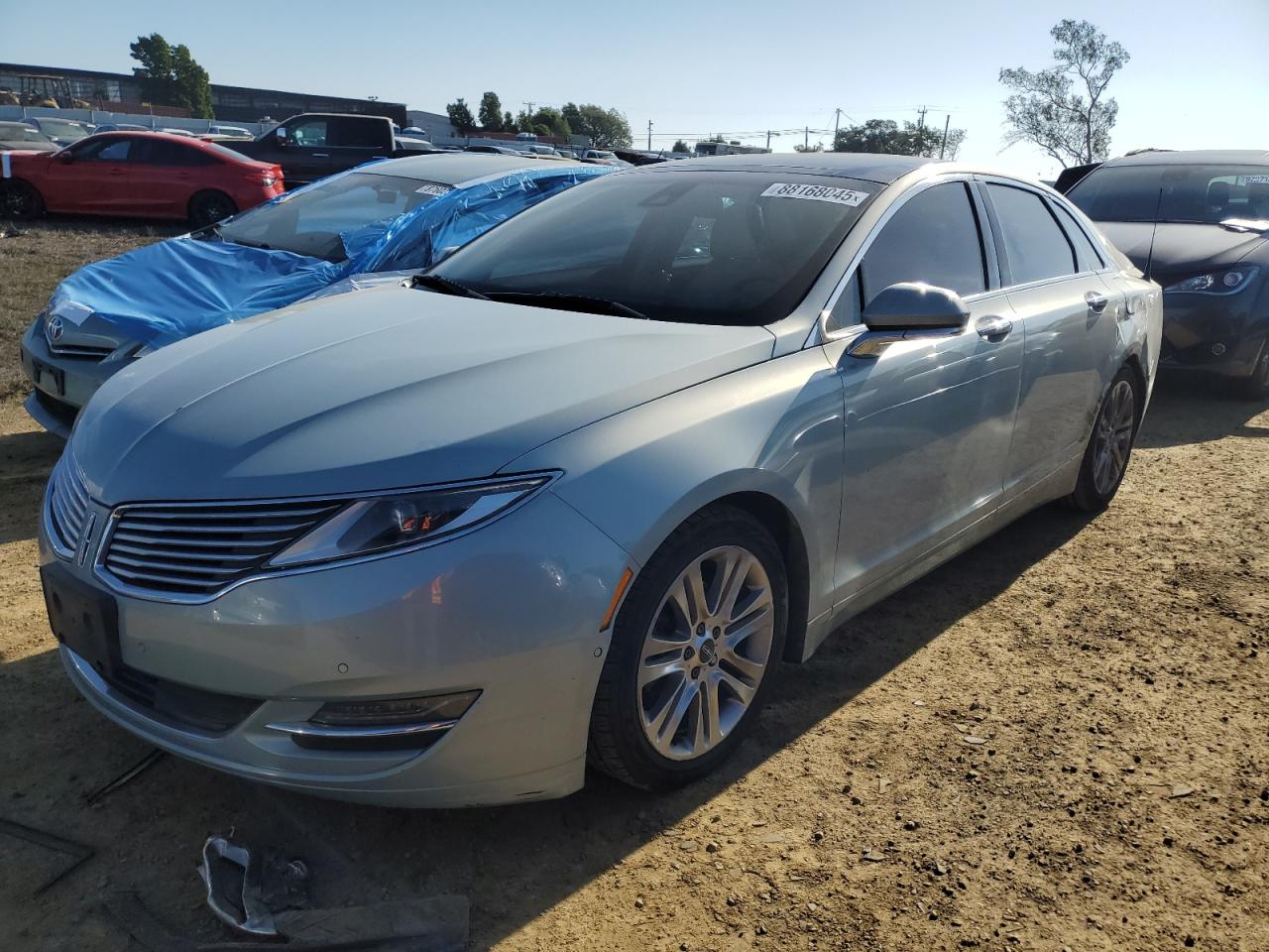 VIN 3LN6L2LU7ER817528 2014 LINCOLN MKZ no.1