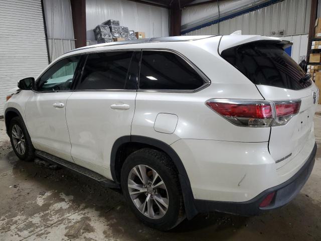  TOYOTA HIGHLANDER 2015 Biały