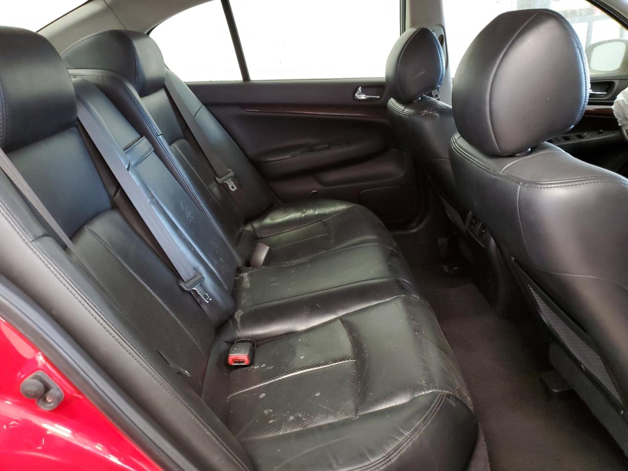 2012 Infiniti G37 VIN: JN1CV6AP5PM628309 Lot: 41879095