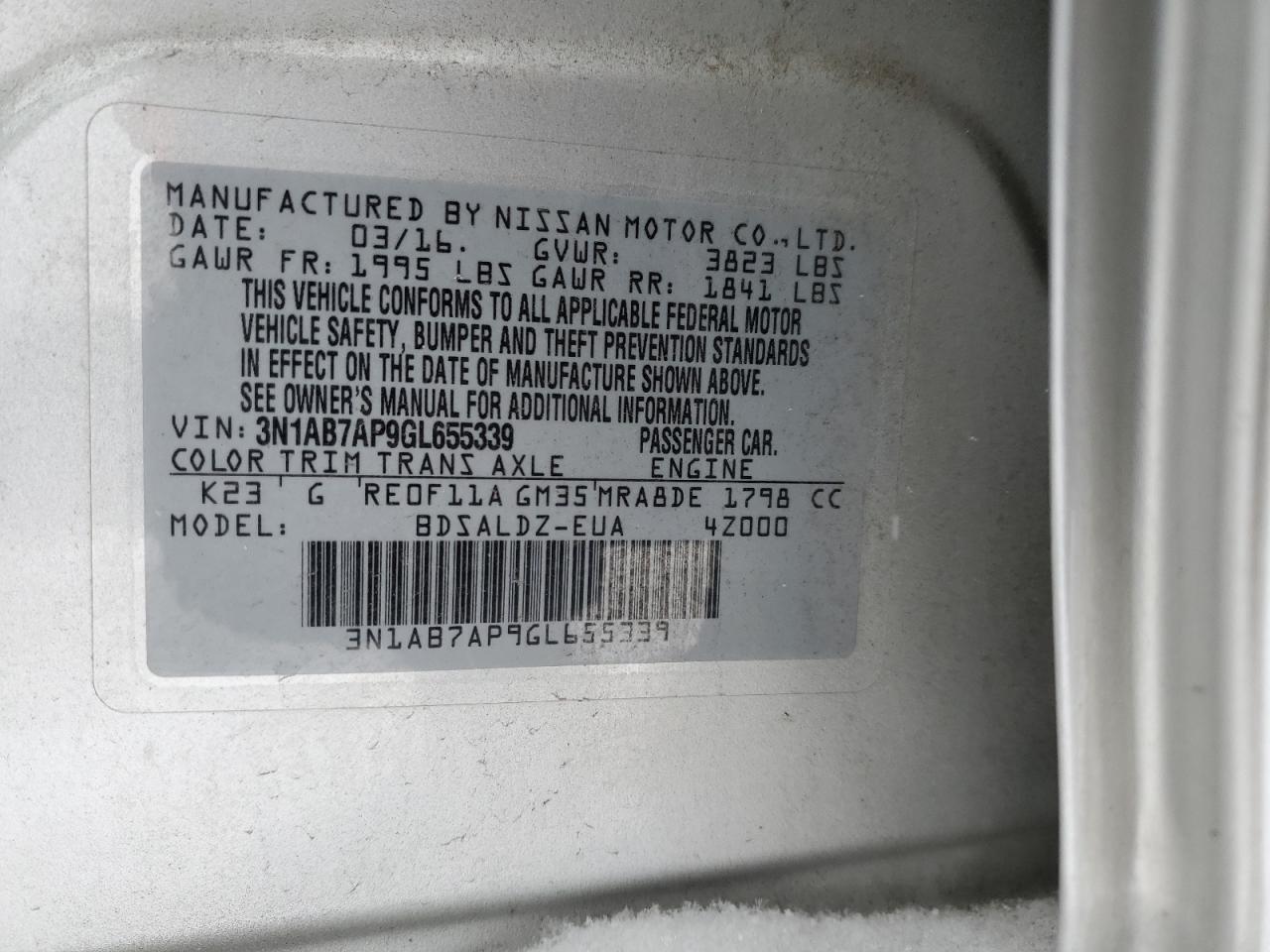 2016 Nissan Sentra - Image 12