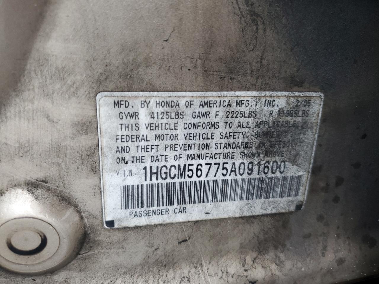 2005 Honda Accord - Image 13