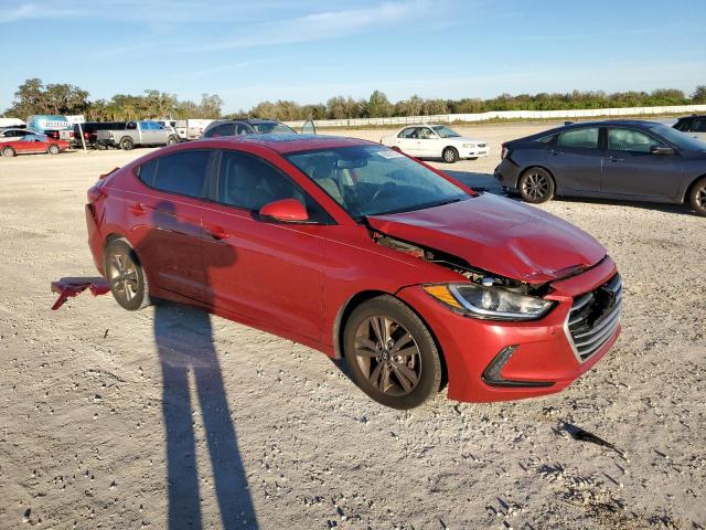  HYUNDAI ELANTRA 2018 Red