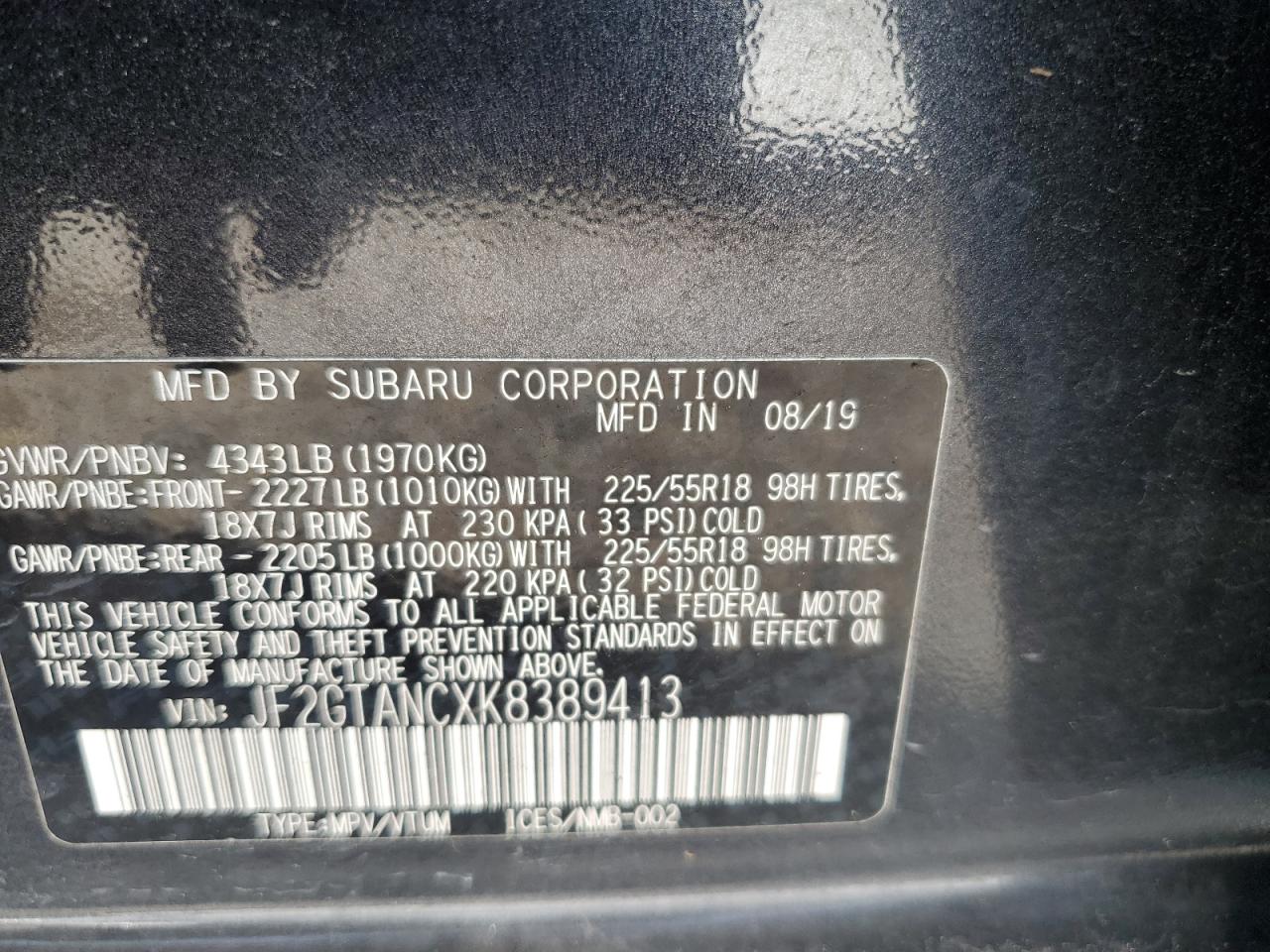 2019 Subaru XV - Image 13