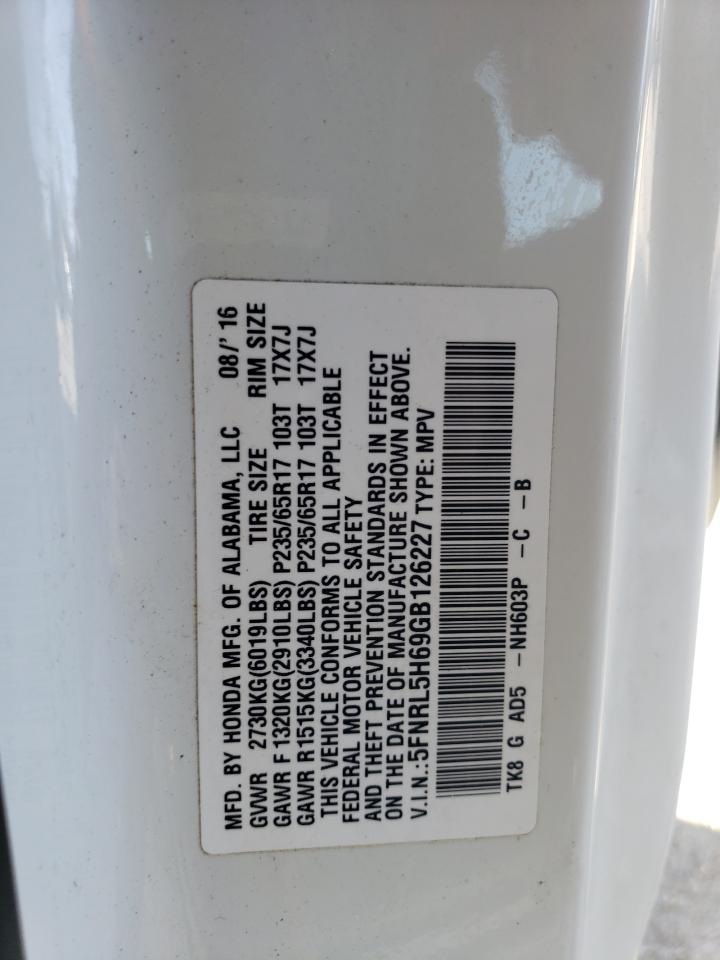 2016 Honda Odyssey - Image 14