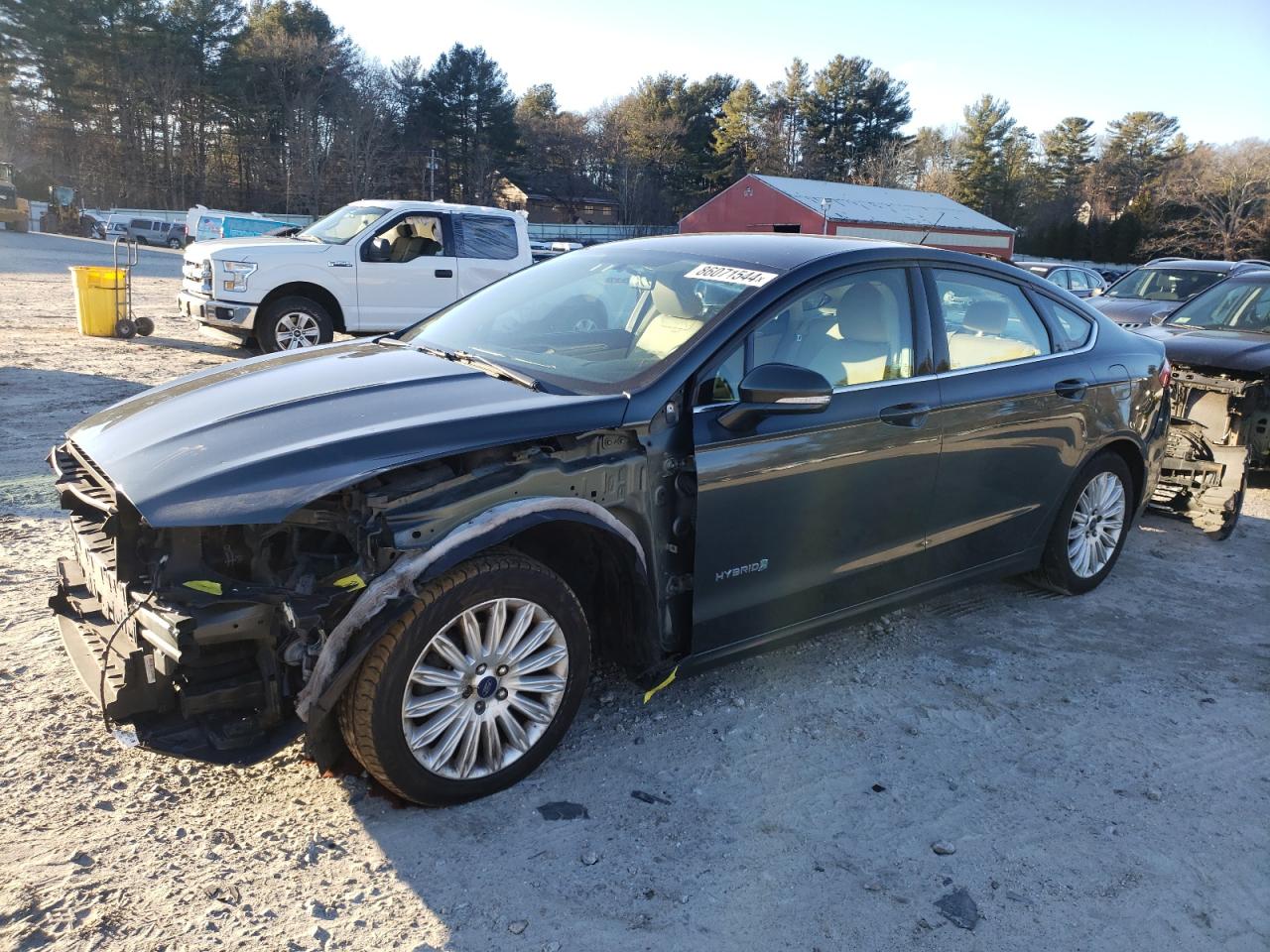 VIN 3FA6P0LU0GR100782 2016 FORD FUSION no.1