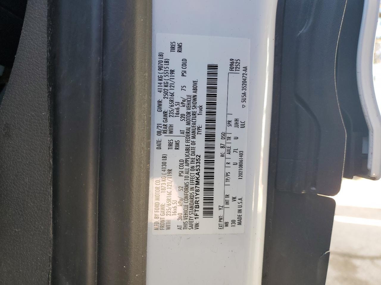 2021 Ford Transit - Image 14