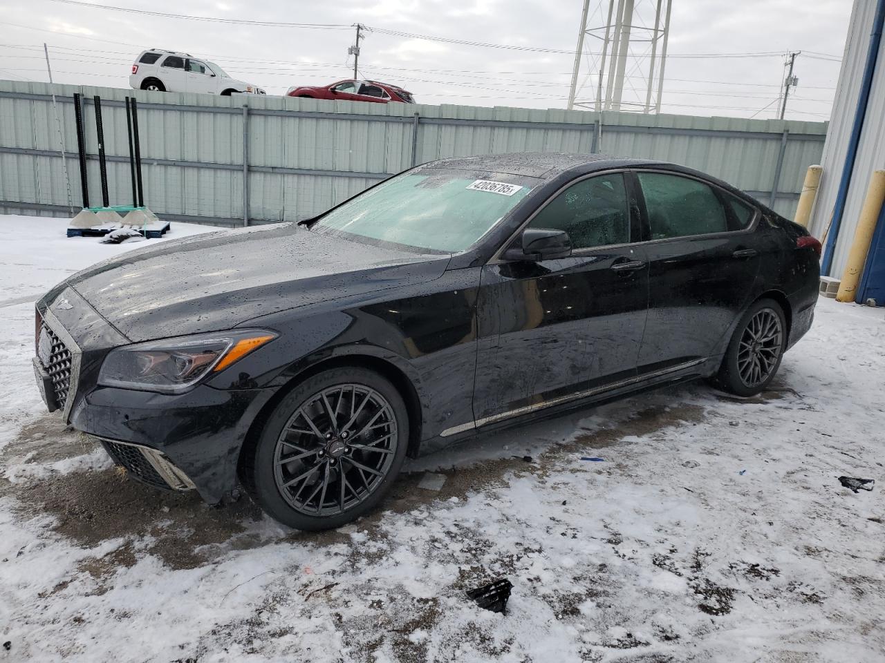 2018 Genesis G80 Sport na sprzedaż w Chicago Heights, IL - Undercarriage