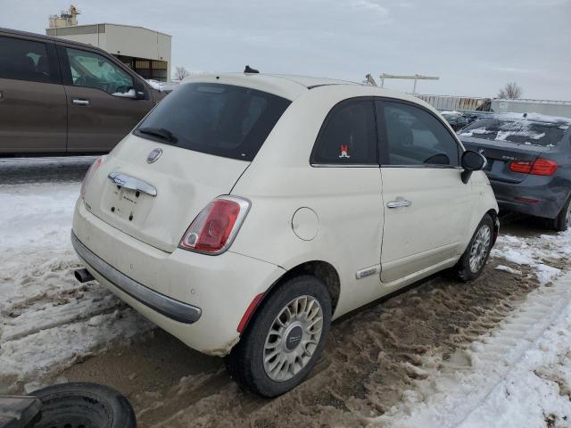  FIAT 500 2012 Кремовый