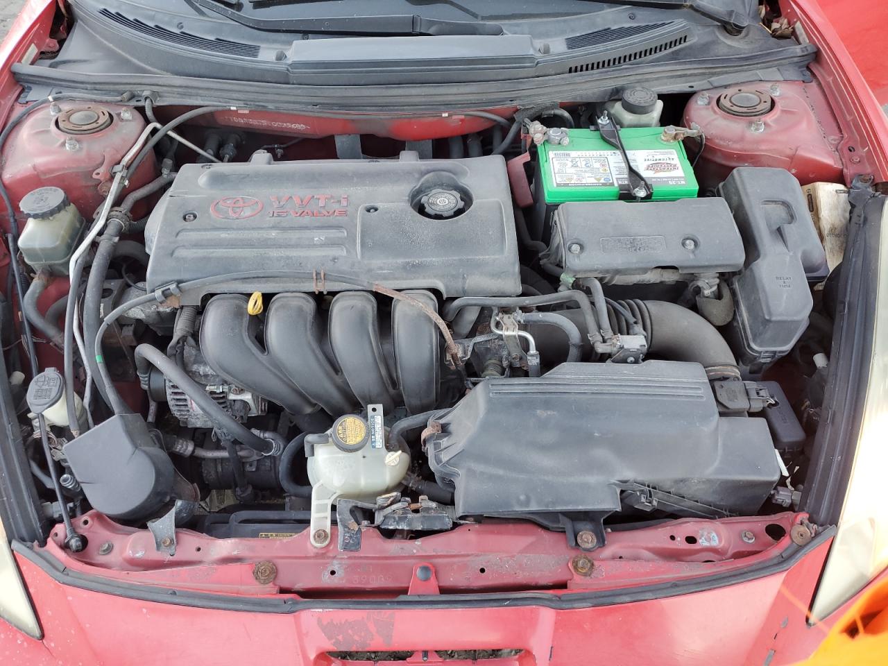 2001 Toyota Celica Gt VIN: JTDDR32T910099659 Lot: 87838235
