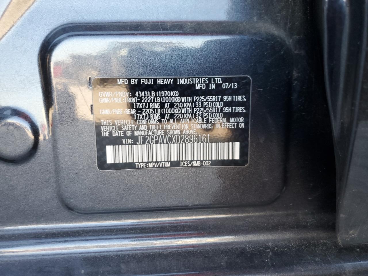 2013 Subaru XV - Image 14