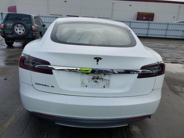  TESLA MODEL S 2012 Белы